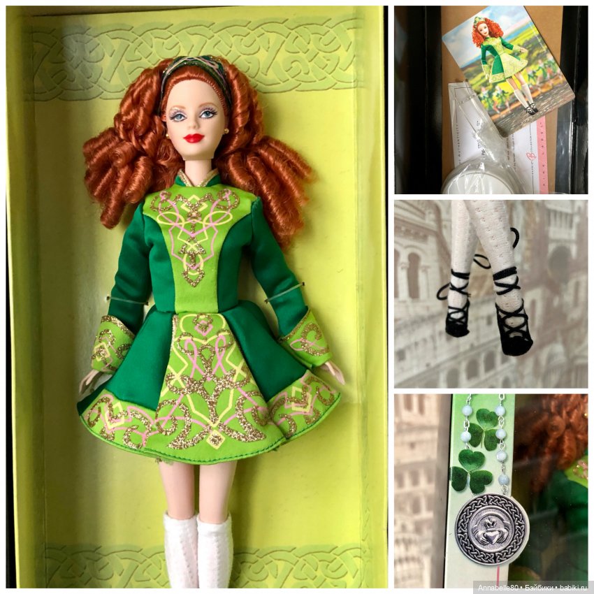 Топик по-ирландски: Ireland Barbie 2011 и Irish Dance Barbie 2006