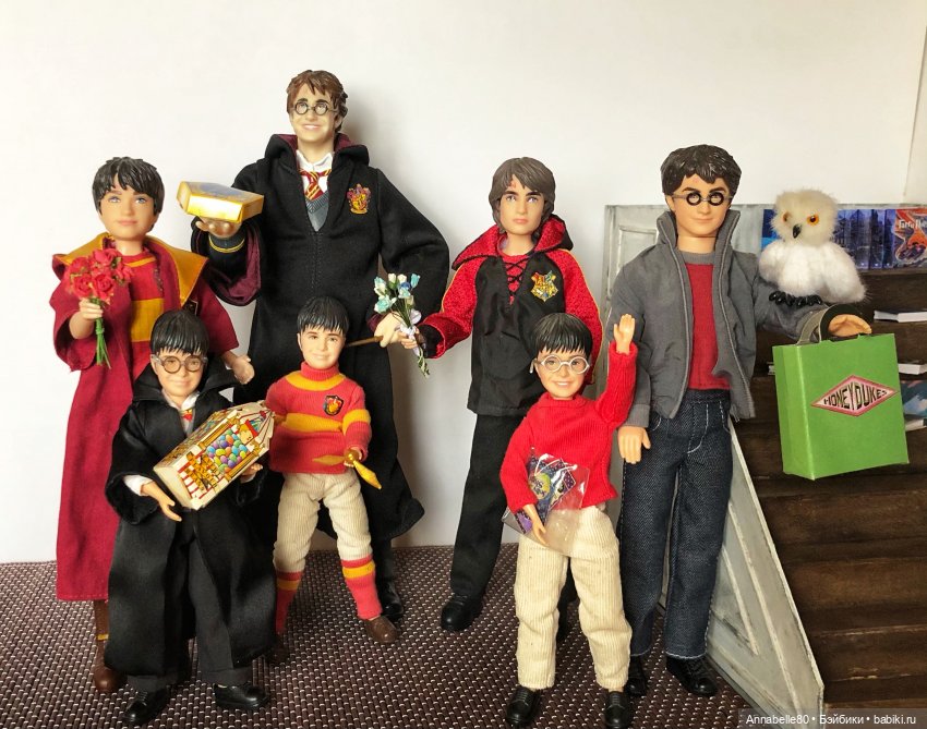 Семеро Поттеров — Куклы Harry Potter (Гарри Поттер) Mattel: Wizarding World