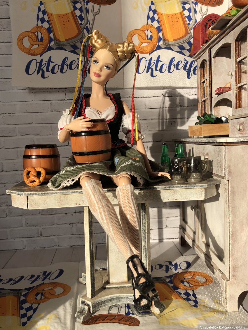 Oktoberfest Barbie — Кукольный Октоберфест: осенний фестиваль и народные гуляния (фото 7)