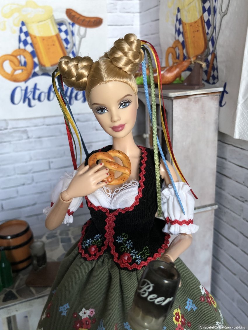 Oktoberfest Barbie — Кукольный Октоберфест: осенний фестиваль и народные гуляния