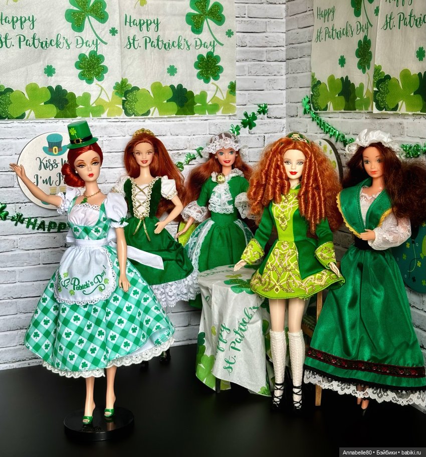 ☘️ Осушим трилистник? ☘️ — Тематические праздники и конкурсы кукол (Разное)