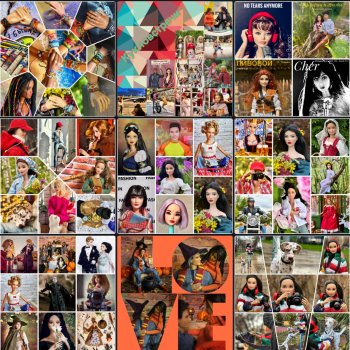 Итоги года в двенадцати коллажах