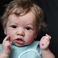 Малыш реборн Стасик из молдика  Саския