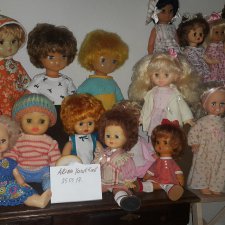 Коллекция  винтажных кукол  СССР 19 шт