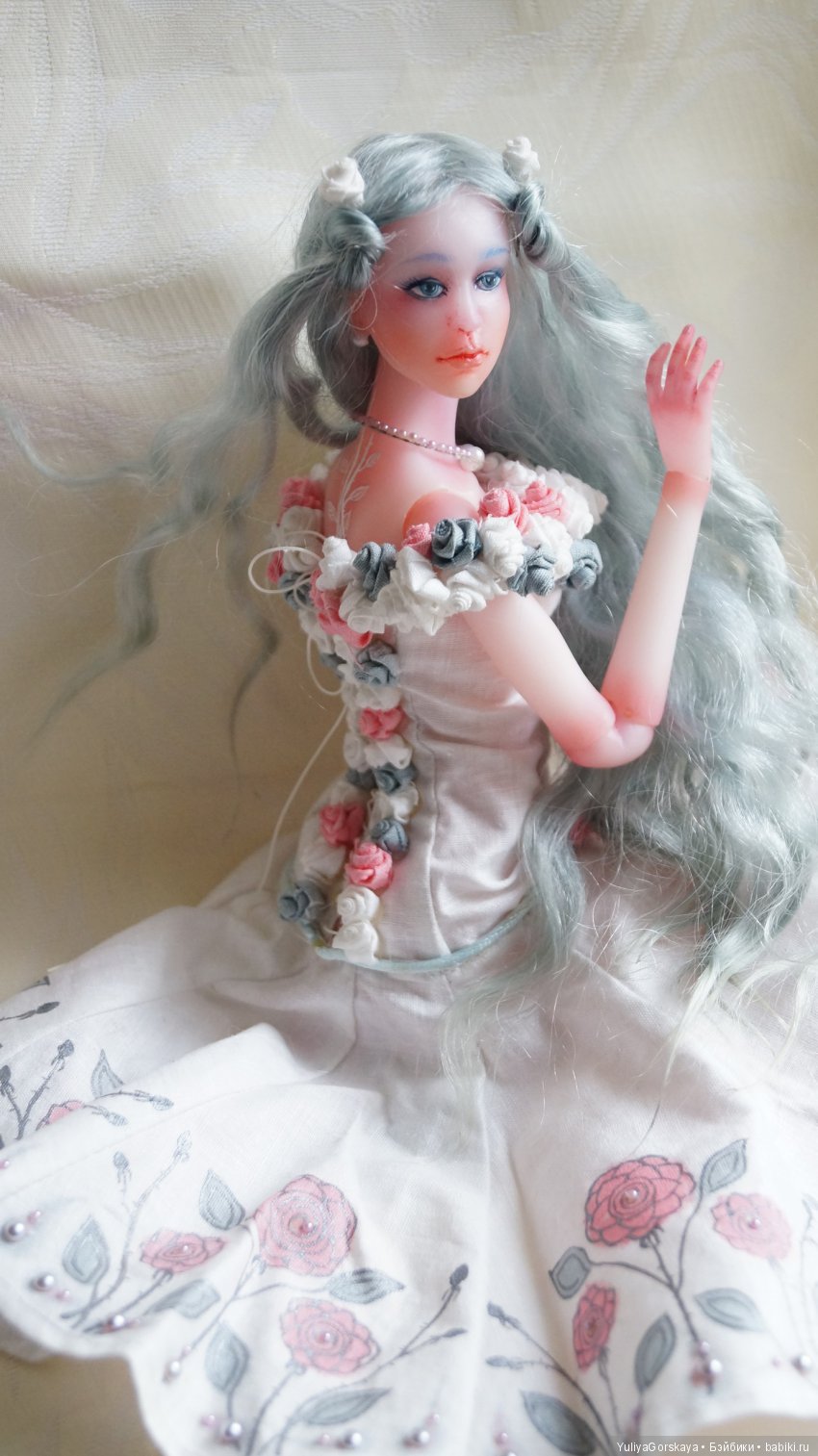 История преобразования одной моей полиуретановой куколки Ифе (фото 8)