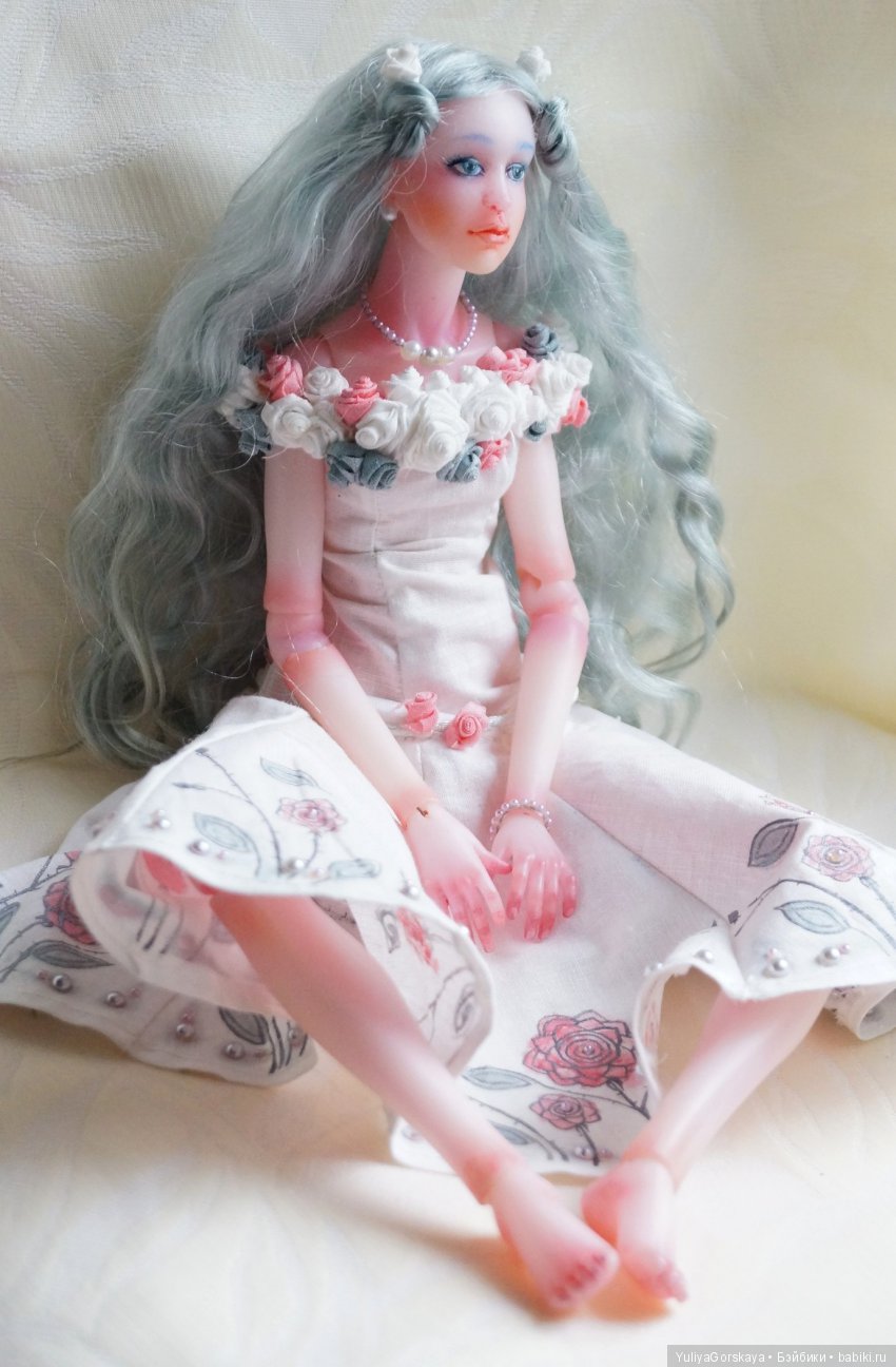 История преобразования одной моей полиуретановой куколки Ифе (фото 7)