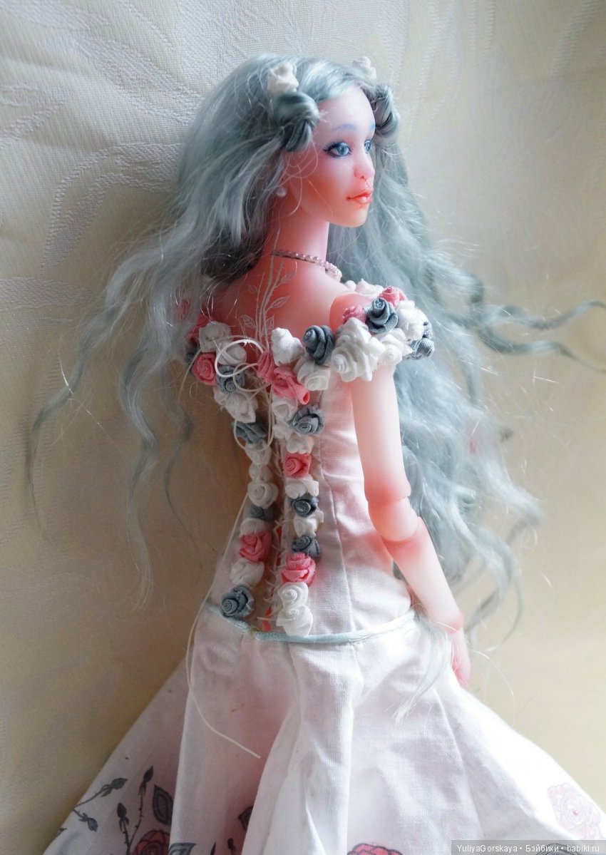 История преобразования одной моей полиуретановой куколки Ифе (фото 9)