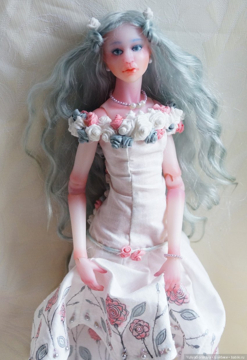 История преобразования одной моей полиуретановой куколки Ифе (фото 10)