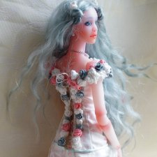 История преобразования одной моей полиуретановой куколки Ифе