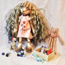 Собачка "Пеппи" с кучей новых игрушек