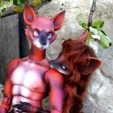 Красная лисья пара Esteradolls