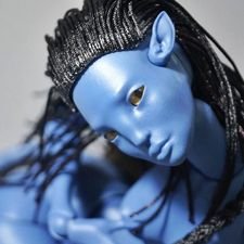 Первый парик для Нави (Аватар)