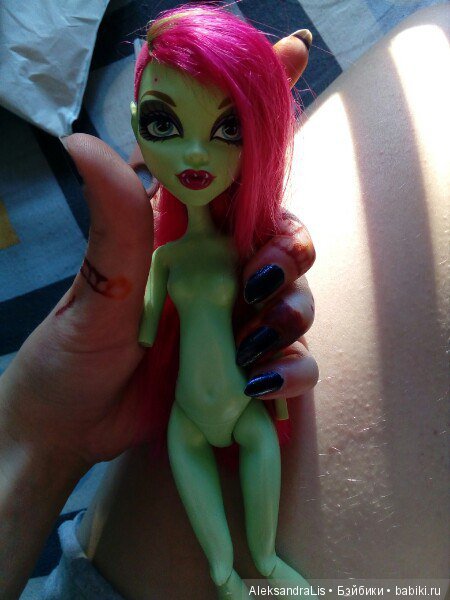 Венера Monster High — ООАК Monster High и Ever After High: репейнт
