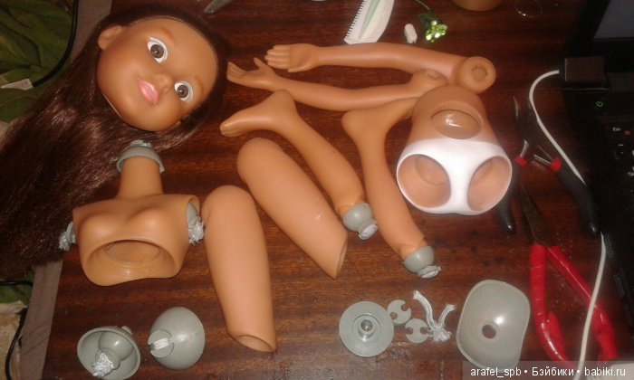 Замена резинок "Веселой подружке", аналог BFC (фото 2)