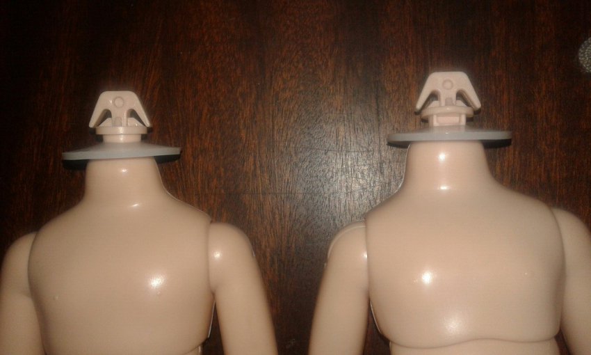 Ещё один способ гибридизации на теле Jolina Zapf Creation и сравнение 2-х типов тела Джолин (фото 6)