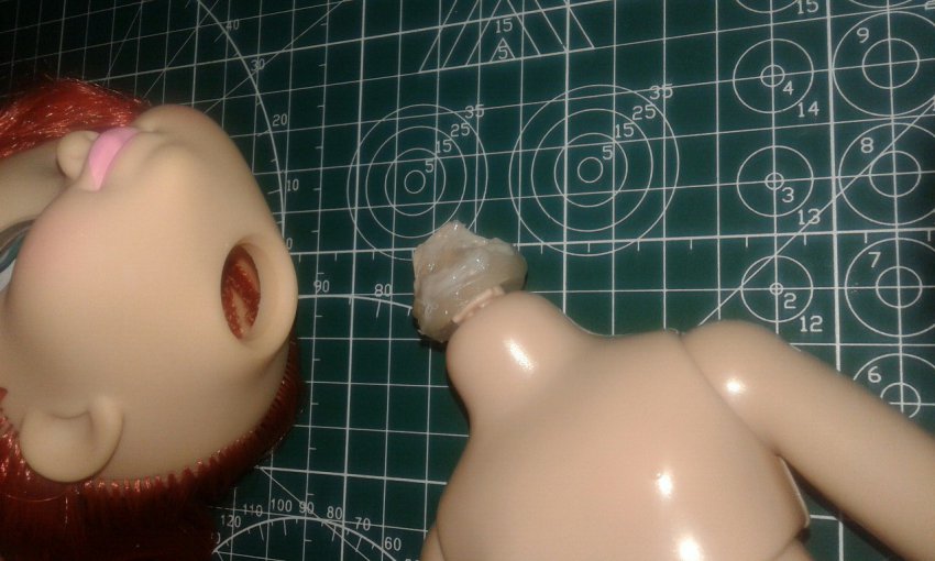 Ещё один способ гибридизации на теле Jolina Zapf Creation и сравнение 2-х типов тела Джолин