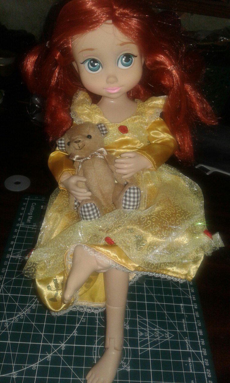 Ещё один способ гибридизации на теле Jolina Zapf Creation и сравнение 2-х типов тела Джолин