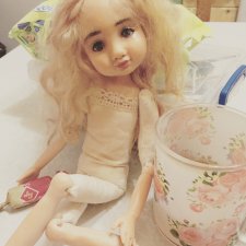 Ундина - авторская интерьерная кукла