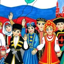 Новая порция куколок в национальных костюмах