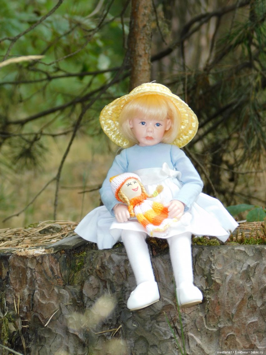 Крошкина прогулка — Куклы LeeAnn (Denis Bastien) и Marianna Oldenburg: винил (фото 3)