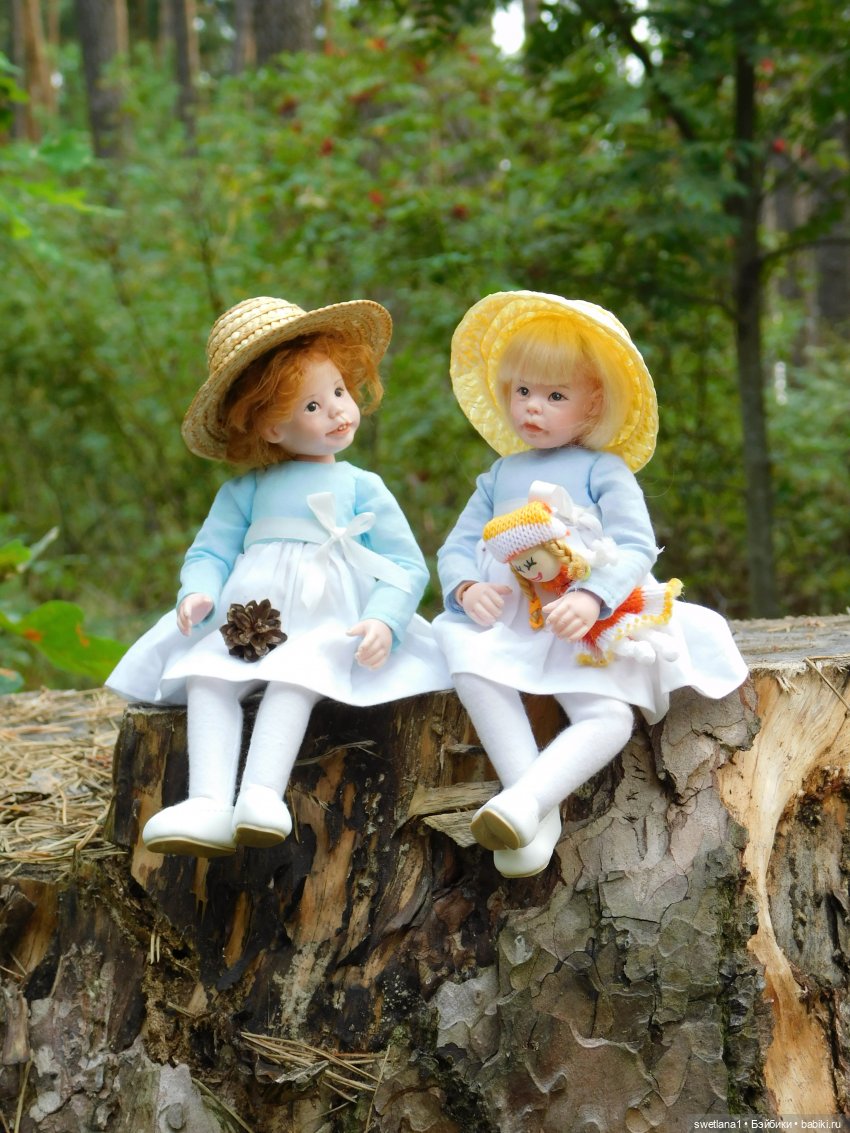 Крошкина прогулка — Куклы LeeAnn (Denis Bastien) и Marianna Oldenburg: винил (фото 7)
