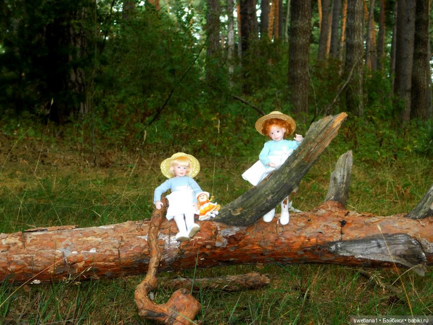 Крошкина прогулка — Куклы LeeAnn (Denis Bastien) и Marianna Oldenburg: винил