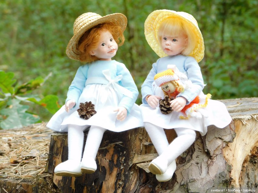 Крошкина прогулка — Куклы LeeAnn (Denis Bastien) и Marianna Oldenburg: винил (фото 8)