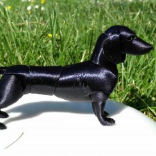 Такса маленькая простая