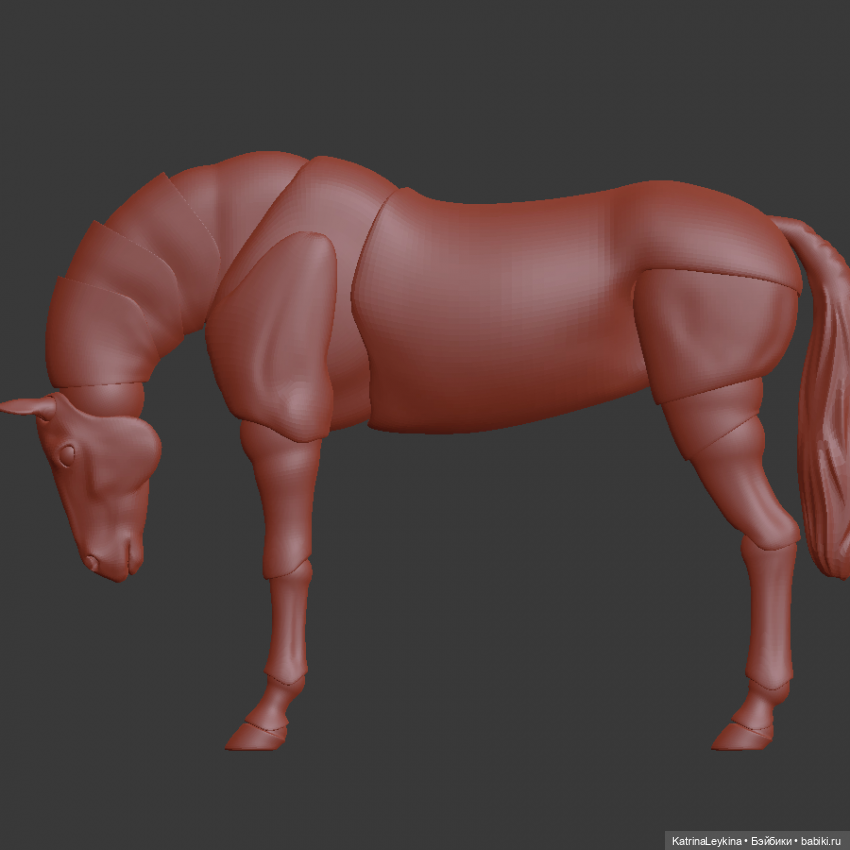 Учусь 3D модеированию — Авторские шарнирные куклы своими руками: лепка