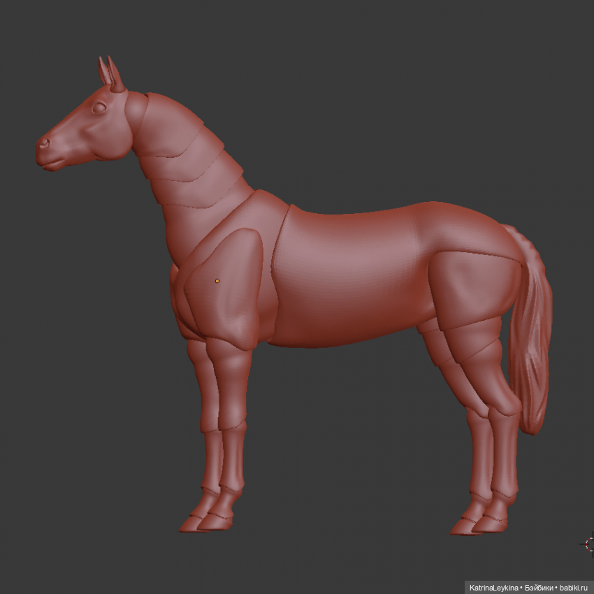 Учусь 3D модеированию — Авторские шарнирные куклы своими руками: лепка (фото 6)