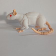Белая крыса BJD