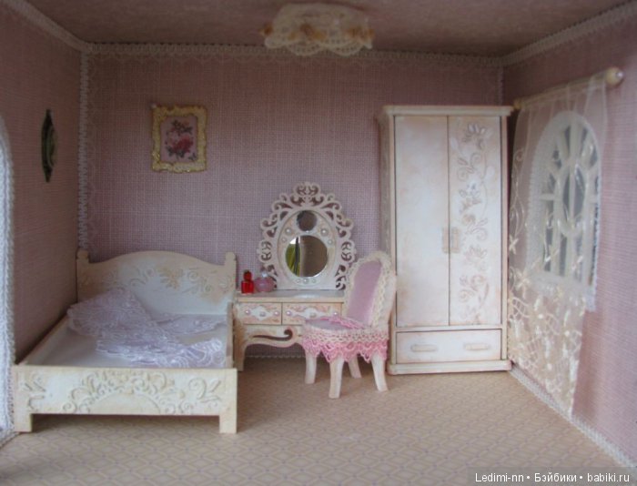 Кукольная мебель Спальня