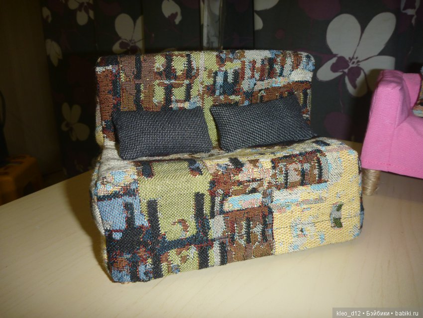 Апгрейт диванов для кукол (фото 2)