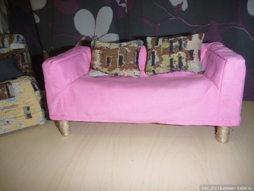 Апгрейт диванов для кукол (фото 4)