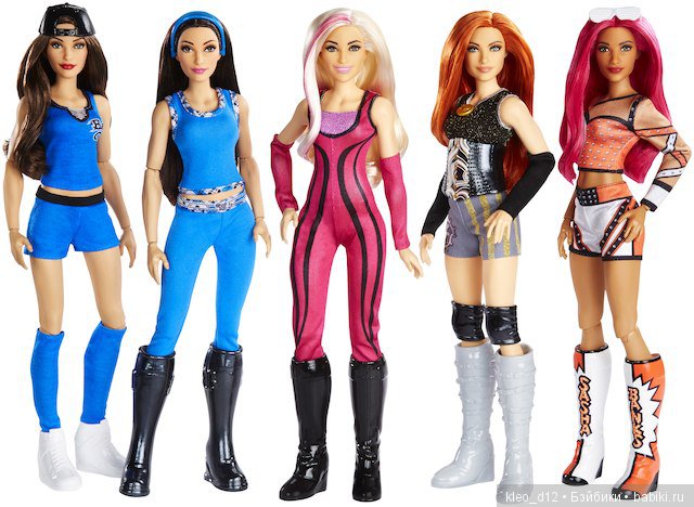 Новинка от Маттел - WWE Superstars Fashion Doll Collection Set - Куклы ...