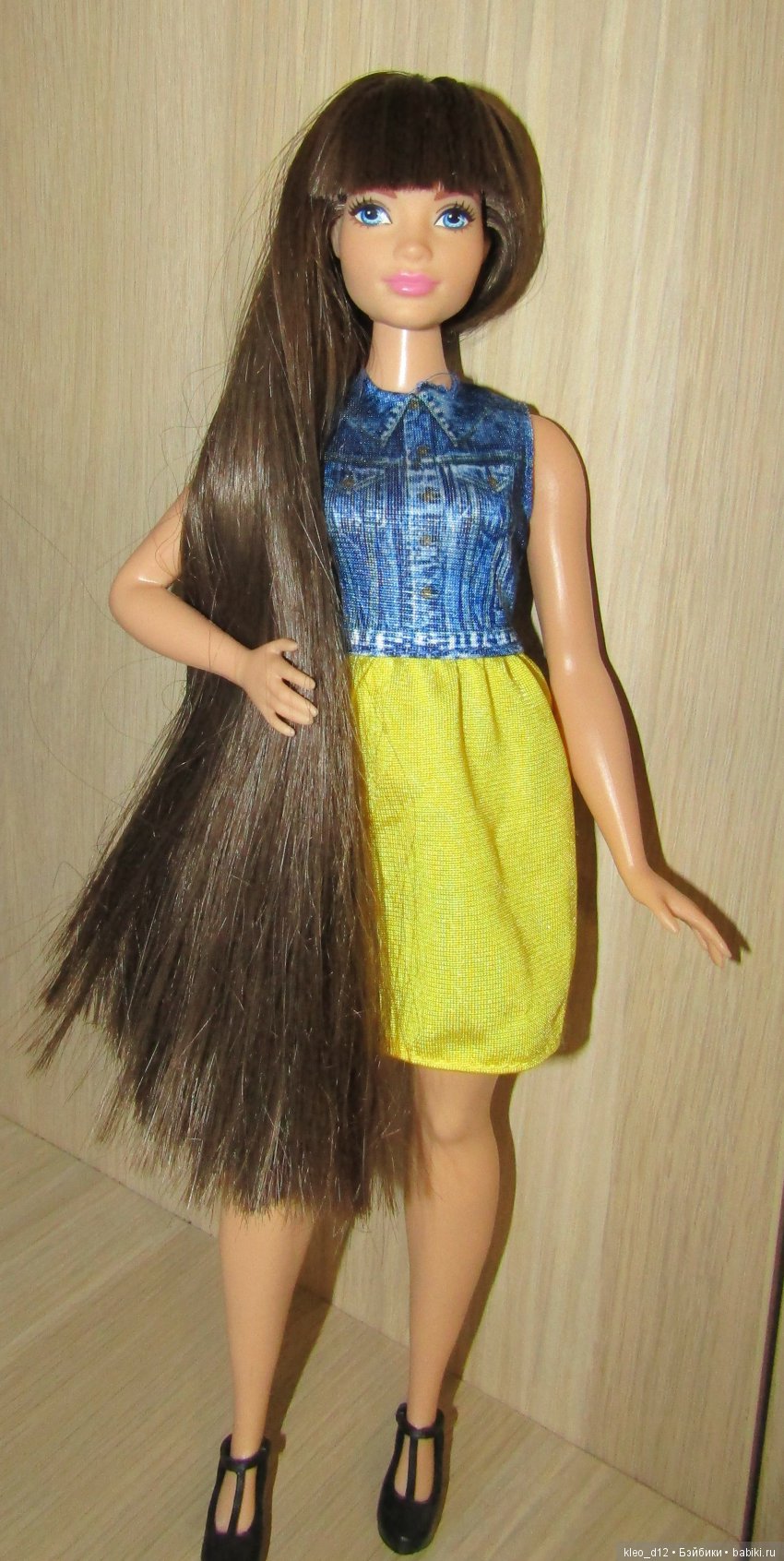 Преображение Барби Fashionistas № 22 или моя первая перепрошивка волос! Много фото