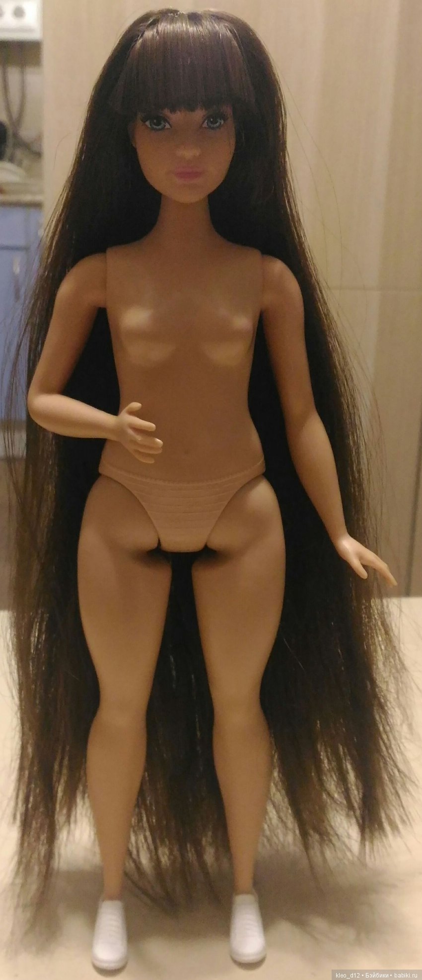 Преображение Барби Fashionistas № 22 или моя первая перепрошивка волос! Много фото (фото 6)