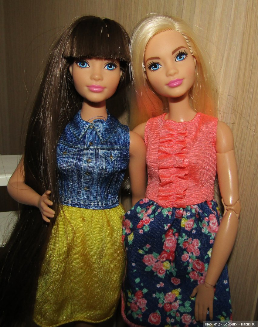 Преображение Барби Fashionistas № 22 или моя первая перепрошивка волос! Много фото