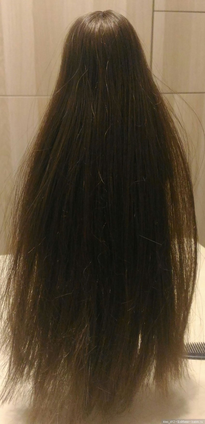 Преображение Барби Fashionistas № 22 или моя первая перепрошивка волос! Много фото (фото 7)