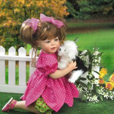 Коллекционная кукла "Puppy Love" Artista Charisma & Donna