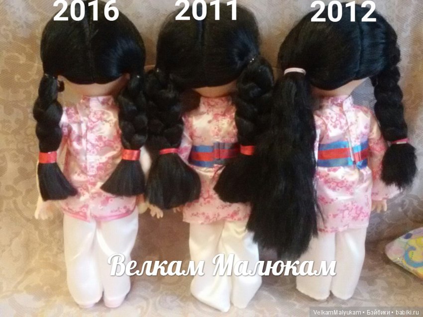 Сравнение кукол Дисней Аниматор разных годов производства