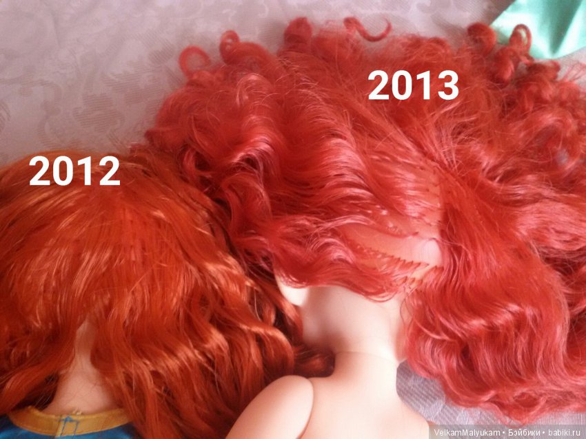 Сравнение кукол Дисней Аниматор разных годов производства (фото 3)