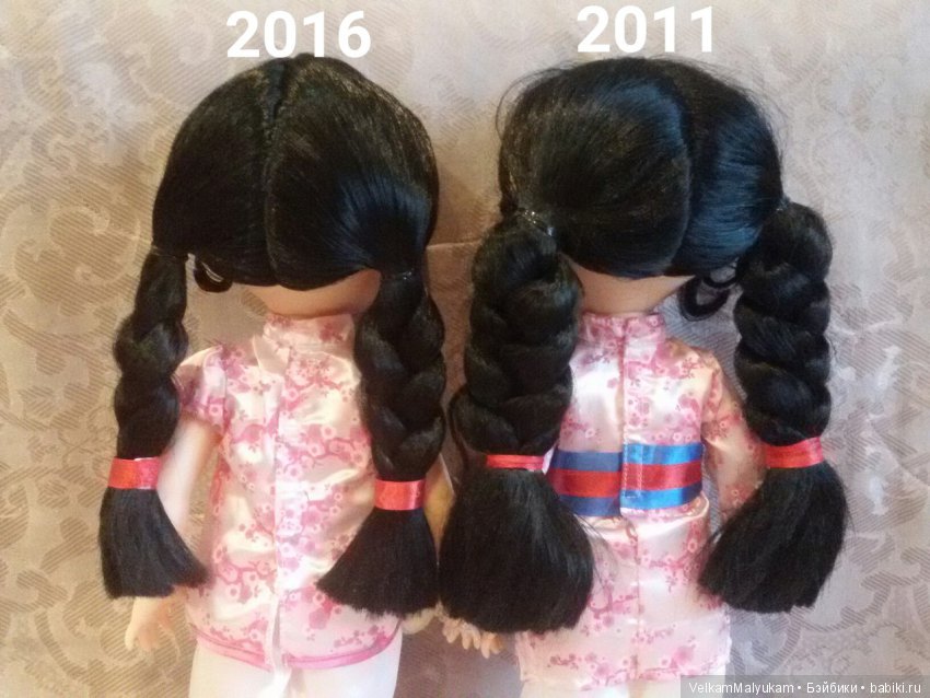Сравнение кукол Дисней Аниматор разных годов производства (фото 10)