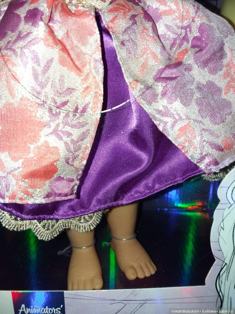 Рапунцель Дисней Аниматор лимитированная серия со светящимися волосами