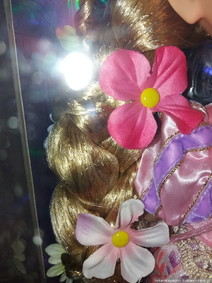 Рапунцель Дисней Аниматор лимитированная серия со светящимися волосами (фото 7)