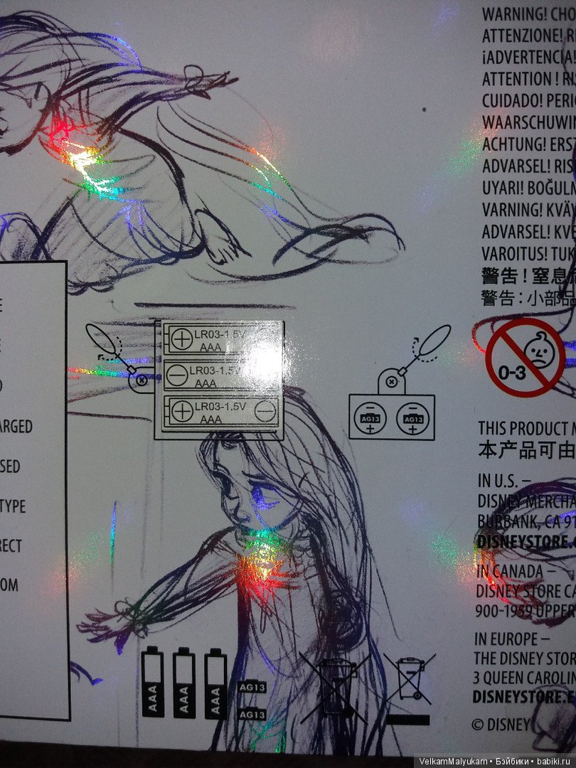 Рапунцель Дисней Аниматор лимитированная серия со светящимися волосами