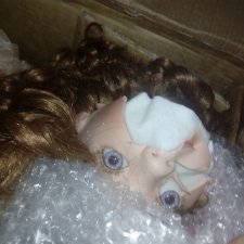 Пришла битая кукла с e-bay