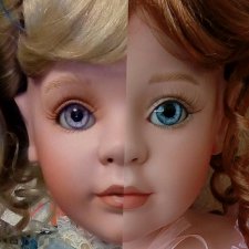 Как вы думаете, Гвендолин и Кимберли похожи лицами или нет