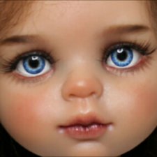 Паолка до и после макияжа