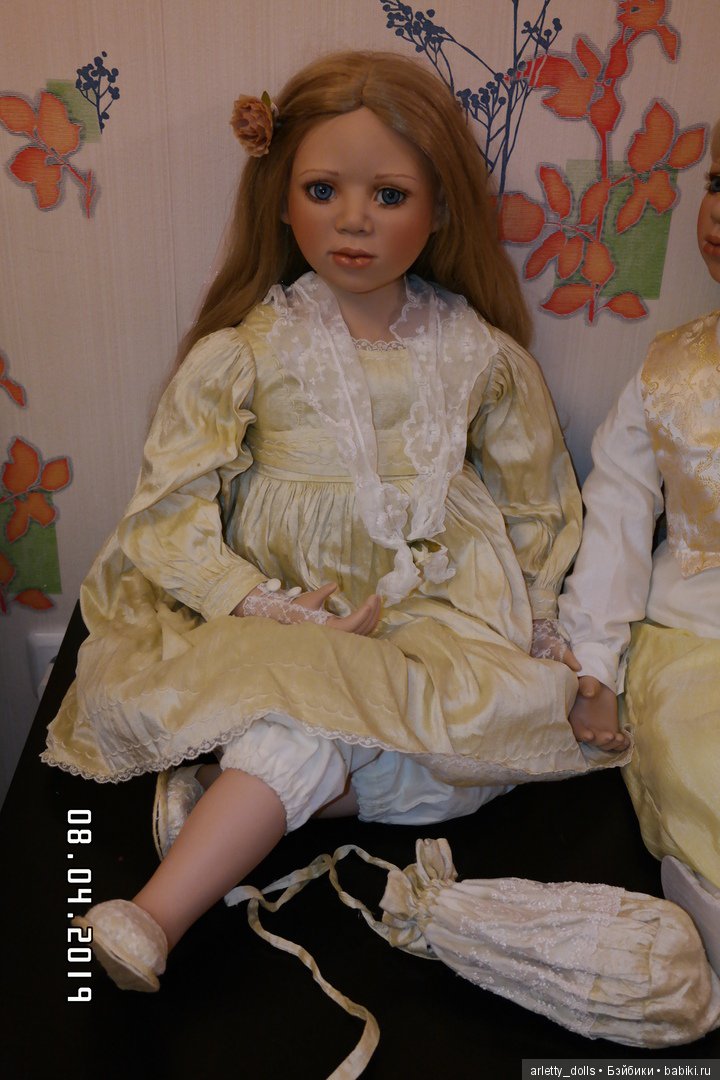 История о брате и сестре — Куклы Christine Orange (Кристин Оранж): фарфор